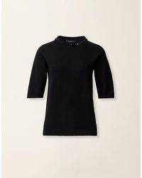Fabiana Filippi - Platinum Sweater With Crystals - Lyst