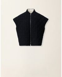 Fabiana Filippi - Platinum And Sequin Cape - Lyst