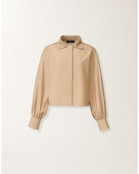 Fabiana Filippi - Silk And Cotton Shirt, Maple - Lyst