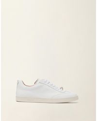 Fabiana Filippi - Grained Leather Sneaker - Lyst