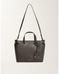 Fabiana Filippi - Large Grained Leather Handbag - Lyst