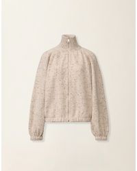Fabiana Filippi - Oversized Donegal Yarn Bomber With Lurex, Cachà - Lyst