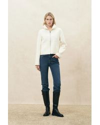 Fabrique - Linnea Textured Cropped Coat - Lyst