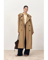 Fabrique - Astrid Detachable Epaulette Trench Coat - Lyst