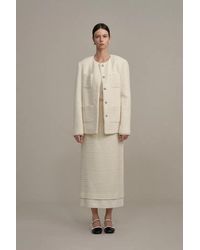 Fabrique - Freja Tweed Jacket - Lyst