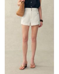 Fabrique - Barney A Line Cuffed Cargo Short - Lyst
