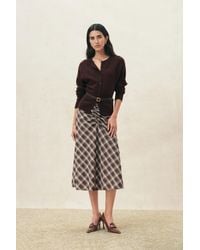 Fabrique - Sidra Cinched Batwing Sleeve Cardigan - Lyst