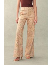 Fabrique - Alma Floral Flare Jeans - Lyst