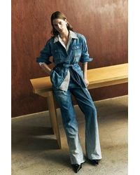 Fabrique - Iris Belted Safari Shirt Jacket - Lyst