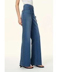 Fabrique - Billie Hand Braided Straight Leg Jeans - Lyst