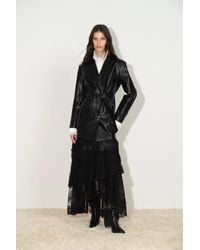 Fabrique - Calista Belted Oversized Blazer - Lyst