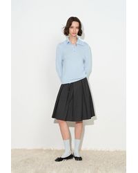 Fabrique - Kira Baby Half Placket Top - Lyst