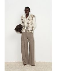 Fabrique - Gianna Knit Panel Jacket - Lyst