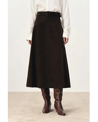 Fabrique - Geraldin Midi Skirt - Lyst