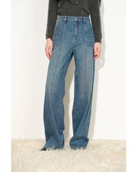 Fabrique - Thelma Utility Wide Leg Jeans - Lyst