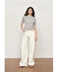 Fabrique - Clara Short Sleeve Top - Lyst