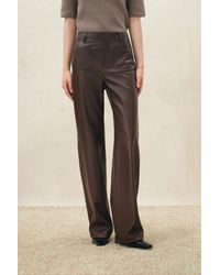 Fabrique - Seren Patch Pocket Straight Leg Trousers - Lyst