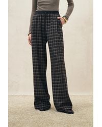 Fabrique - Clara Drawstring Wide Leg Pants - Lyst