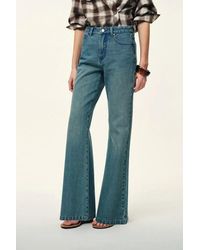 Fabrique - Molly Washed Bootcut Jeans - Lyst