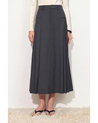 Fabrique - Gloria Pleated High Waist Skirt - Lyst