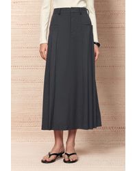 Fabrique - Gloria Pleated High Waist Skirt - Lyst