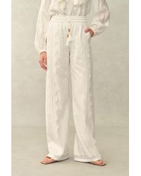 Fabrique - Ava Floral Drawstring Pants - Lyst