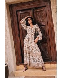 Fabrique - Brooke Handwork Bead Chain Dress - Lyst