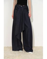 Fabrique - Jayne Belted Wide Leg Jeans - Lyst