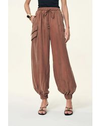 Fabrique - Alice Airy Elasticated Waist Balloon Pants - Lyst