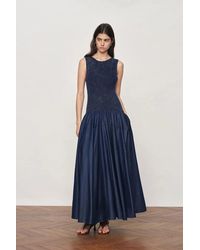 Fabrique - Keira Sleeveless Panel Dress - Lyst