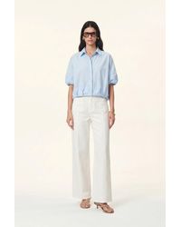 Fabrique - Claire Bubble Puff Sleeve Shirt - Lyst