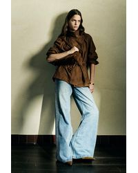 Fabrique - Zbert Belted Cropped Trench - Lyst