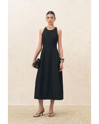 Fabrique - Lina Waist Cinched Bubble Hem Dress - Lyst