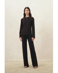 Fabrique - Anya Side Slit Top - Lyst