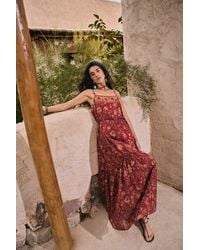 Fabrique - Jules Handpainted Persian Floral Cami Dress - Lyst