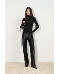 Fabrique - Sibyl Turtleneck Fitted Top - Lyst