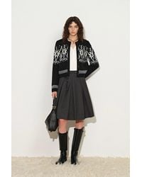 Fabrique - Eira Snowflake Fair Isle Cardigan - Lyst