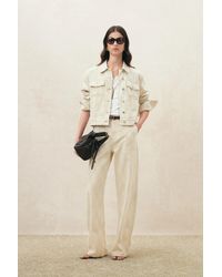 Fabrique - Elowen Cropped Argyle Jacquard Jacket - Lyst