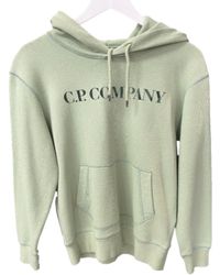 C.P gym and workout clothes C.P for Men Mens Activewear Company Activewear Blue Company Cotton Hoodie in Red gym and workout clothes 