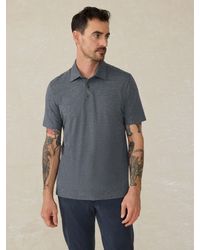 Faherty - Short-Sleeve Movement&Trade; Pique Polo Shirt - Lyst