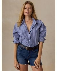 Faherty - Coastal Poplin Relaxed Shirt - Lyst