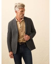 Faherty - Knit Blazer - Lyst