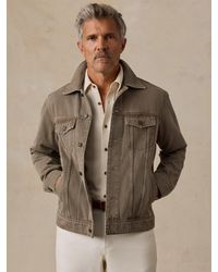 Faherty - High Ridge Twill Trucker - Lyst