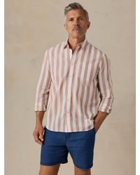 Faherty - Long-Sleeve Weightless Cotton Shirt - Lyst