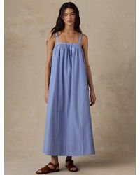 Faherty - Coastal Poplin Emmy Dress - Lyst