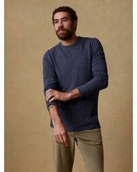 Faherty - Sunwashed Organic Crew T-Shirt - Lyst