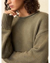 Faherty - Sunwashed Cotton Roll Neck Sweater - Lyst