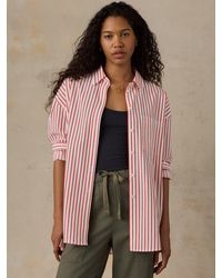 Faherty - Coastal Poplin Relaxed Shirt - Lyst