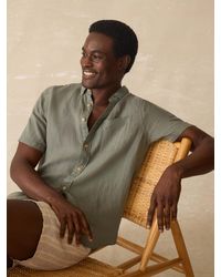Faherty - Short Sleeve Laguna Linen Shirt - Lyst