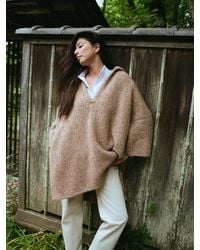 Faherty - Après Alpaca Sweater Poncho - Lyst
